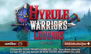 Hyrule Warriors Legends (USA) screen shot title